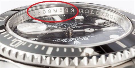 letak nomor seri jam rolex|Rolex rehaut serial numbers.